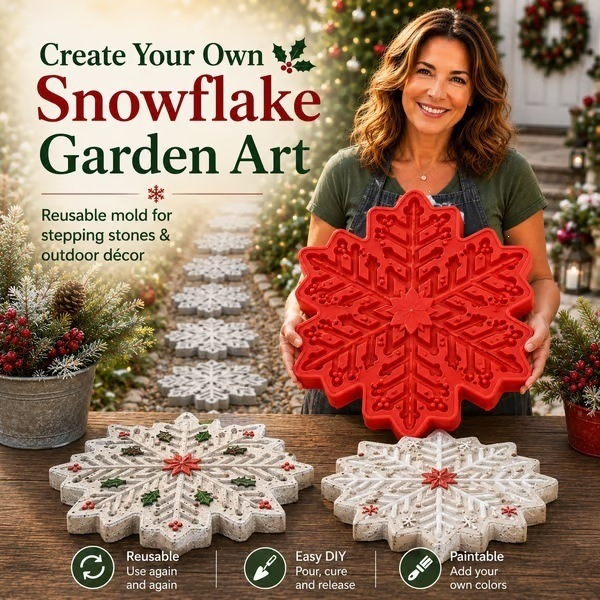 💥LAST DAY 50% OFF🌻Reusable Garden Art Mold – Make Your Garden Truly One of a Kind