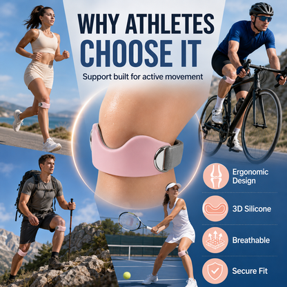 Pro 3D Silicone Airbag Patella Knee Strap