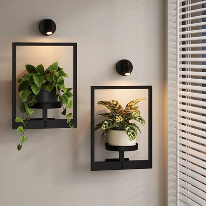 Wall Mounted Plant Shelves for Home Decor & Space-Saving Green Display