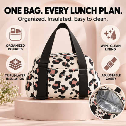 🥪Large capacity waterproof and insulated lunch bag🥪