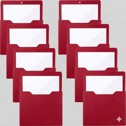 Magnetic File Holder Paper Holder Pocket Organizer Hanging 10 X 13 Inch