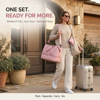 2-Piece Travel Bag Set – Pack More, Travel Smarter