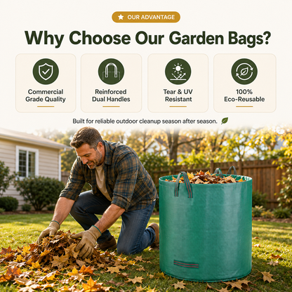 Heavy-Duty Lawn &amp; Garden Leaf Bag