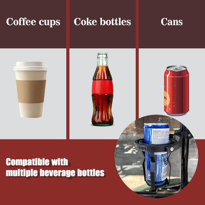 Gyroscopic Self-Leveling Cup Holder – Spill-Resistant Drink Holder for Any Ride