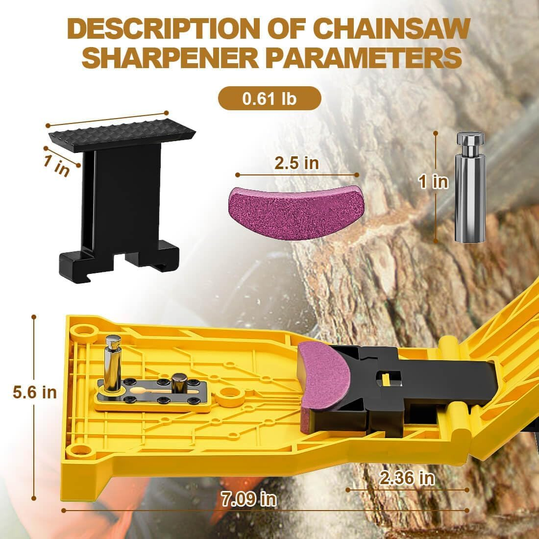 🔥Limited Time 50%🔥OffPortable Teeth Chainsaw Sharpener