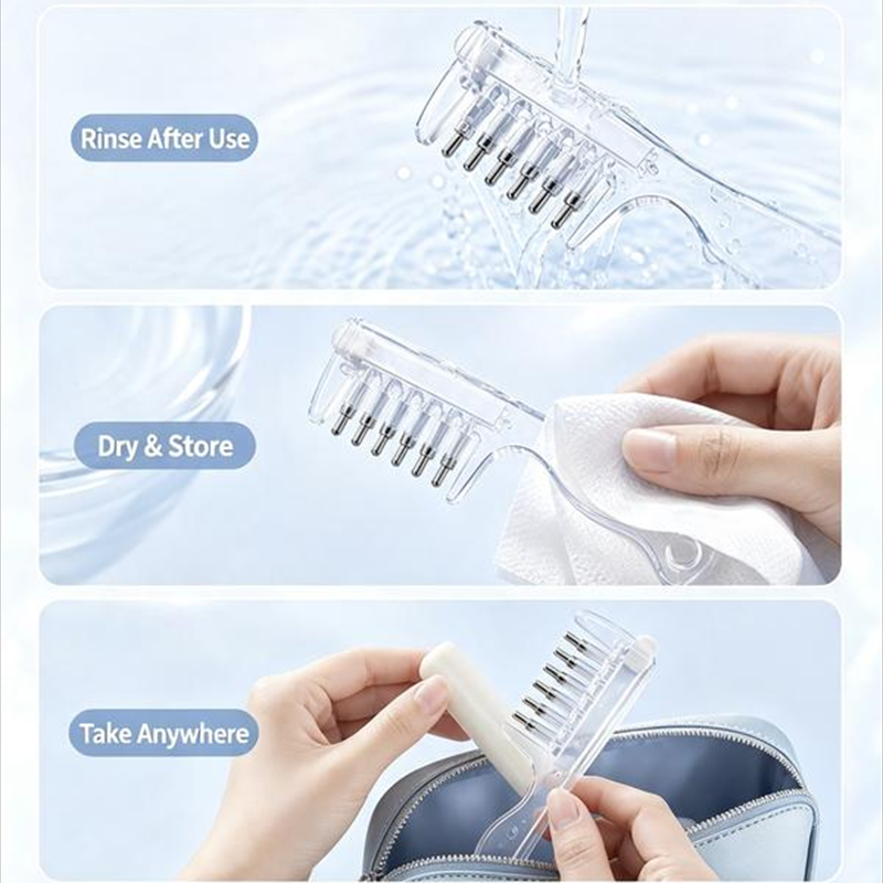 Scalp oil massage comb – targeted hair root care and massage
