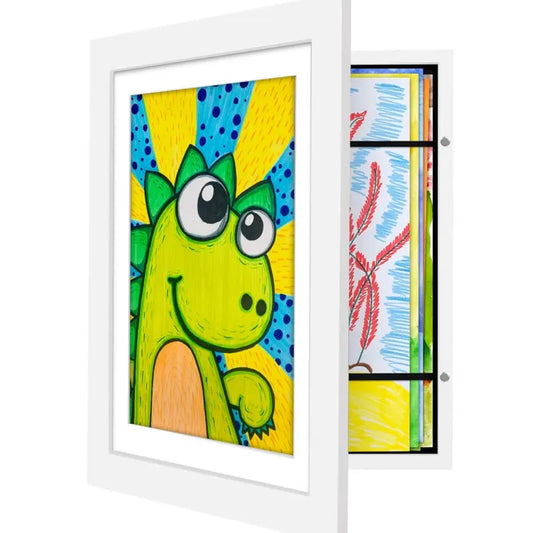 Kids Art Frame Front Opening - Display &amp; Store Artwork