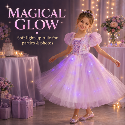 Magical Light-Up Princess Twirl Dress