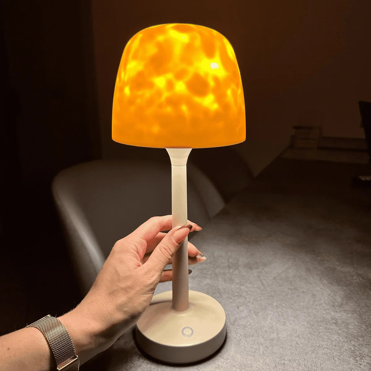 The Healing Glow™Bathroom Shower Lamp with 16 Color Ocean Wave Projector