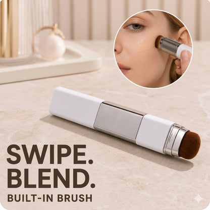 2-in-1 Foundation Stick With Built-In Brush
