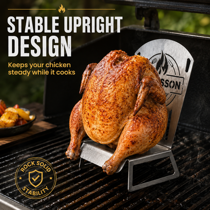Beer Can Roasted Chicken Throne – Makes Roasted Chicken Juicy