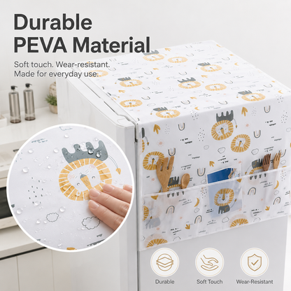Dust cover for household appliances with storage bag