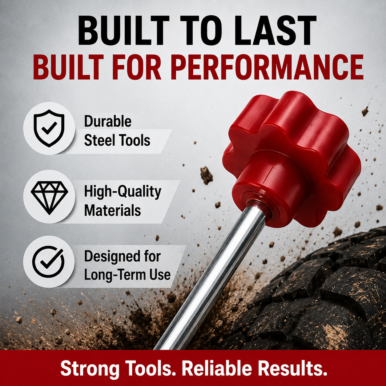 13-piece tire valve stem quick replacement tool kit