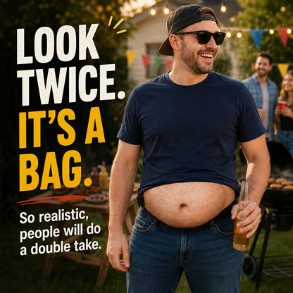 Fun Beer Belly Waist Bag – with Hidden Storage Space