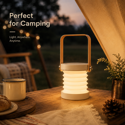 Foldable Portable USB Rechargeable LED Desk Lamp