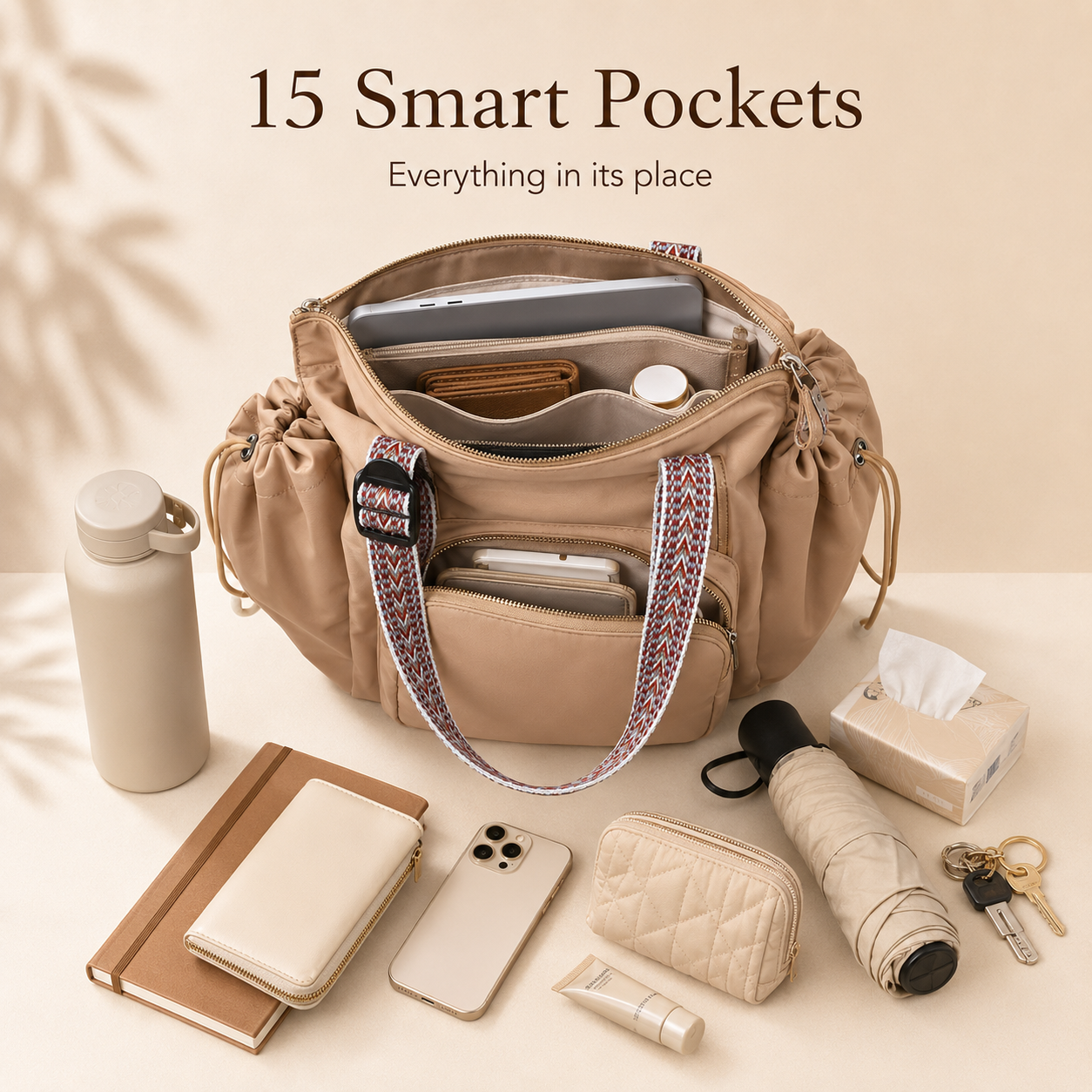 3-in-1 Convertible Travel Handbag – Suitable for everyday use and travel