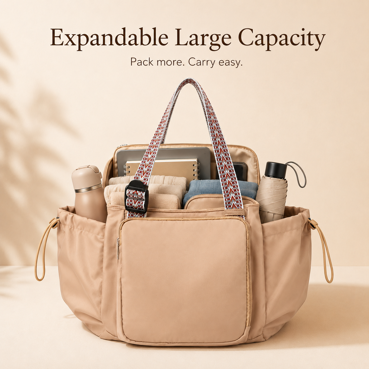 3-in-1 Convertible Travel Handbag – Suitable for everyday use and travel