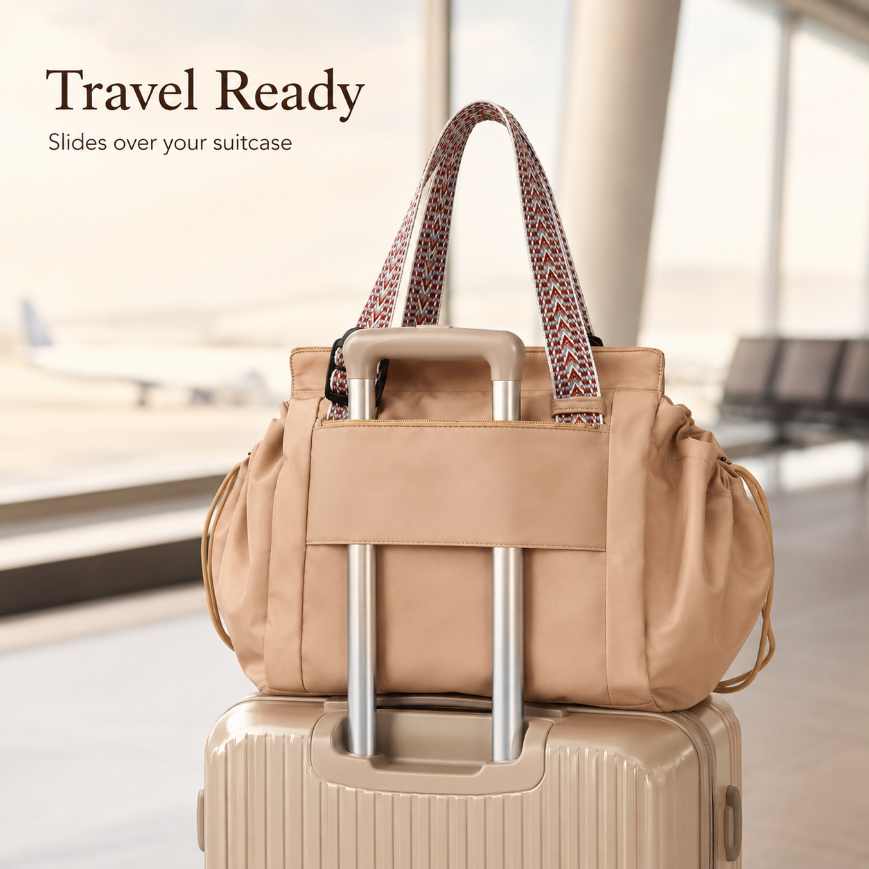 3-in-1 Convertible Travel Handbag – Suitable for everyday use and travel