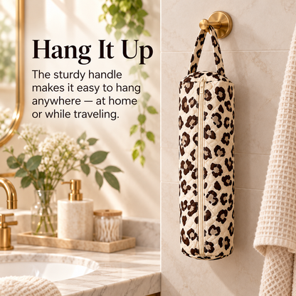 Multifunctional Portable Large-Capacity Zippered Toiletries Storage Bag