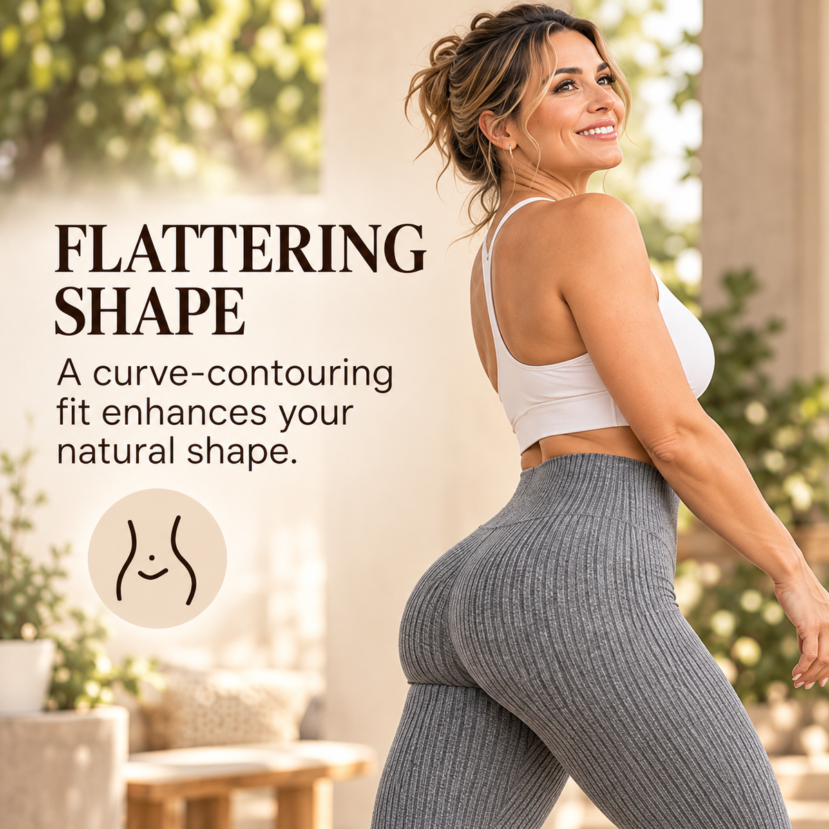 💃Women's Ribbed Yoga Leggings – High Waist & Everyday Comfort💃