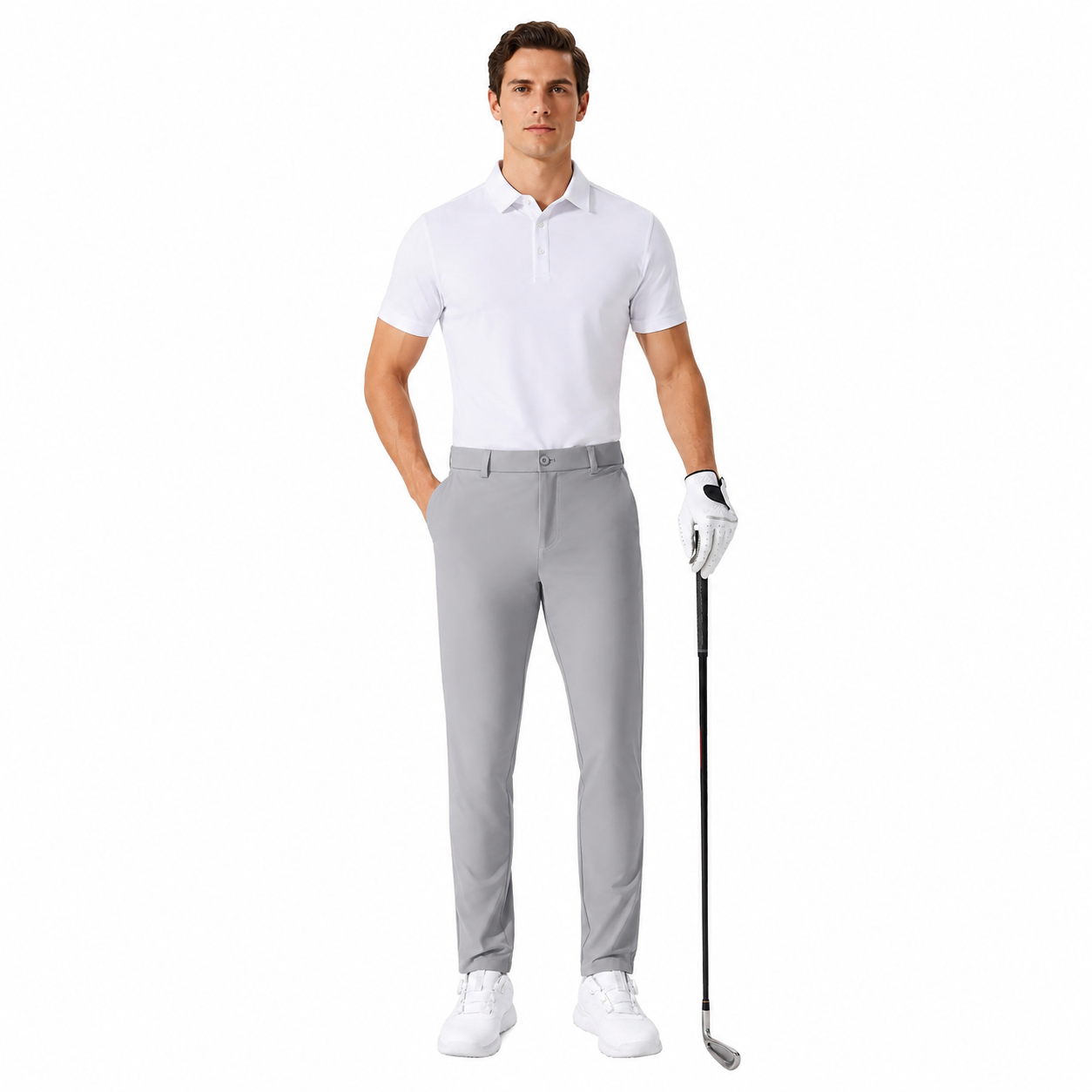 Men's Lightweight Stretch Golf Pants – Quick-drying and Breathable
