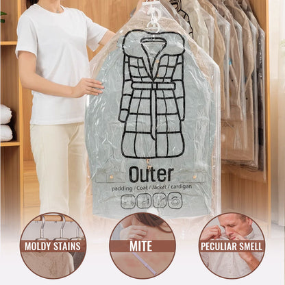 🔥Summer bestsellers🔥Vacuum hanging storage bag—Free vacuum pump✨️