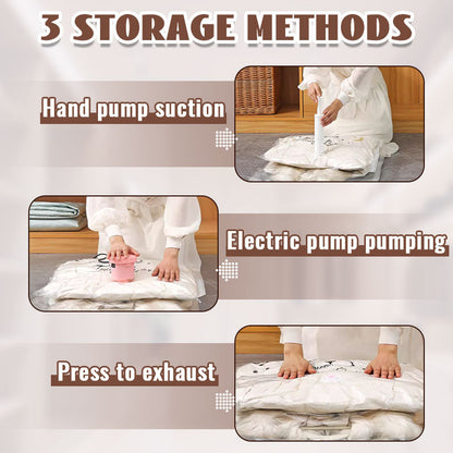 🔥Summer bestsellers🔥Vacuum hanging storage bag—Free vacuum pump✨️