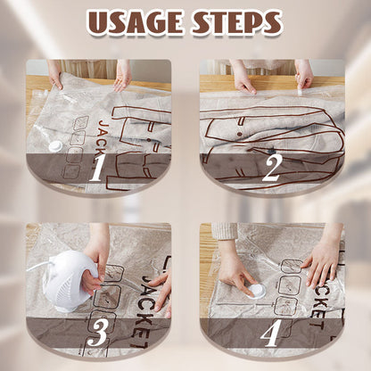 🔥Summer bestsellers🔥Vacuum hanging storage bag—Free vacuum pump✨️