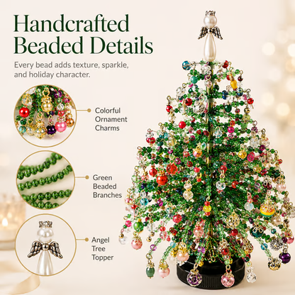 🎄DIY Beaded Christmas Tree Kit – Create Your Own Sparkling Holiday Decoration🎄