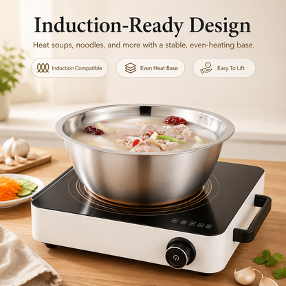 👑Kitchen Trend🔥3-in-1 Stainless Steel Strainer Set