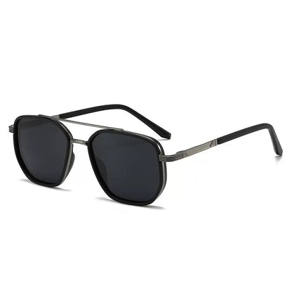 Polarized UV400 Sunglasses – Lightweight Geometric Square Frame