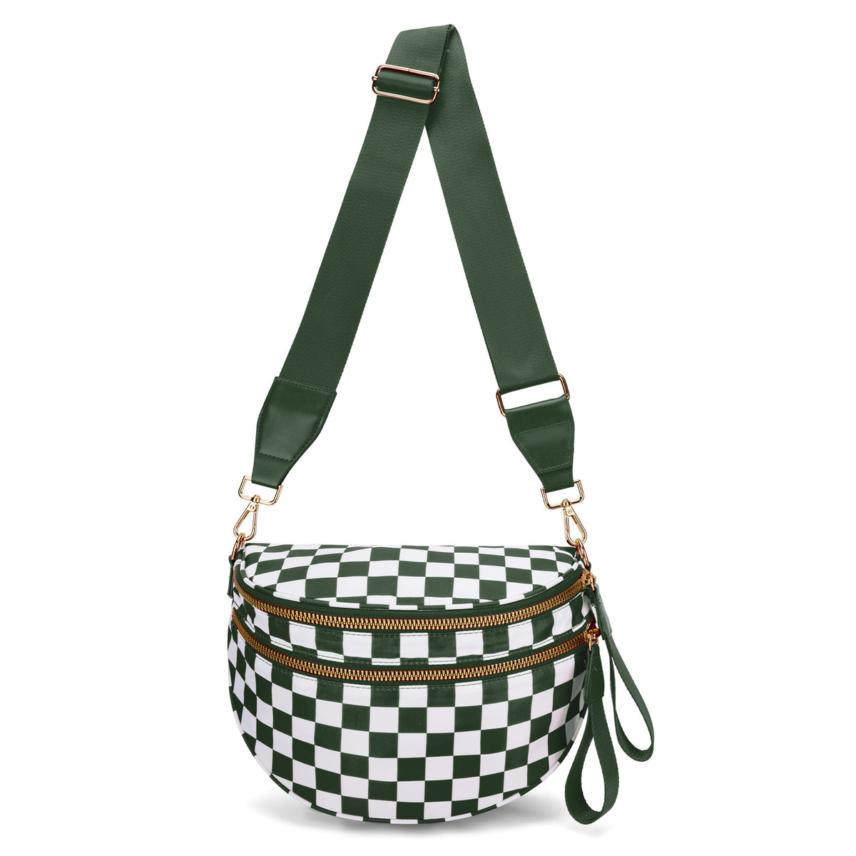 👜Women's Stylish Vintage Plaid Large-Capacity Crossbody Bag👜