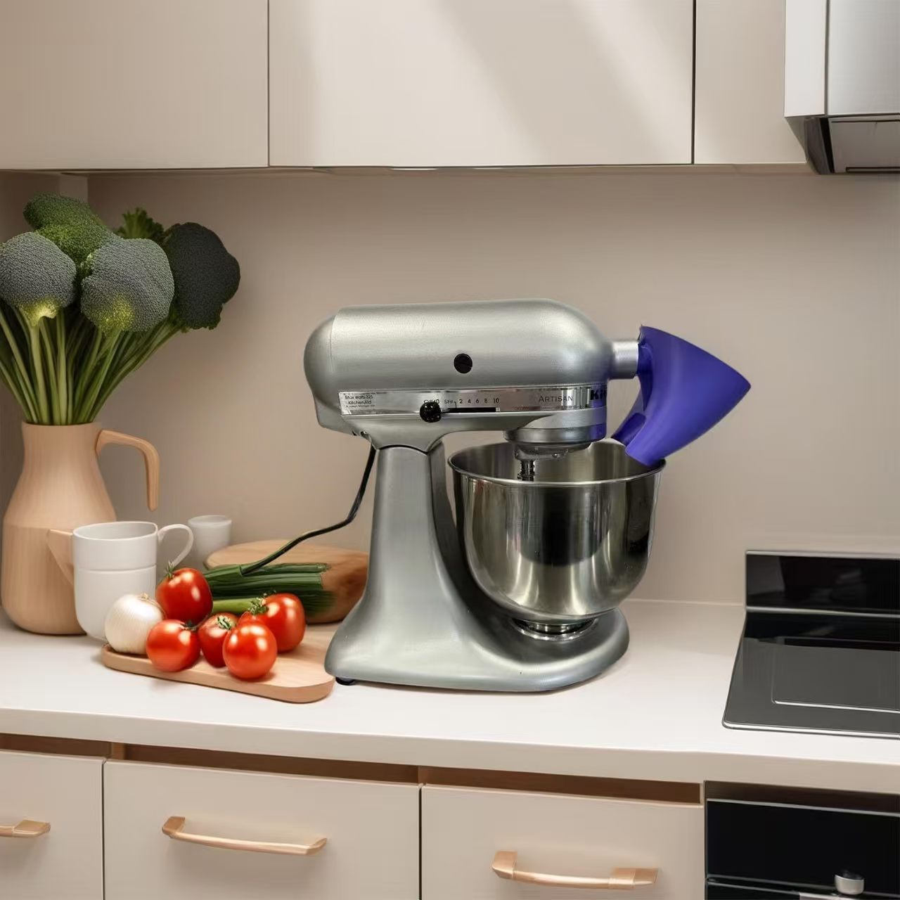 Flour Funnel for Tilt-Head Stand Mixers