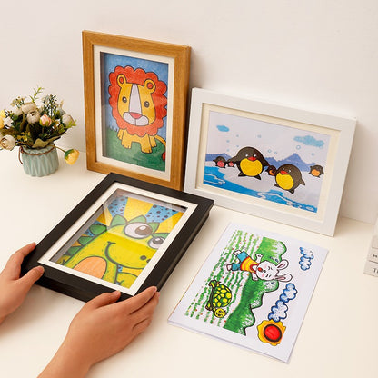 Kids Art Frame Front Opening - Display &amp; Store Artwork