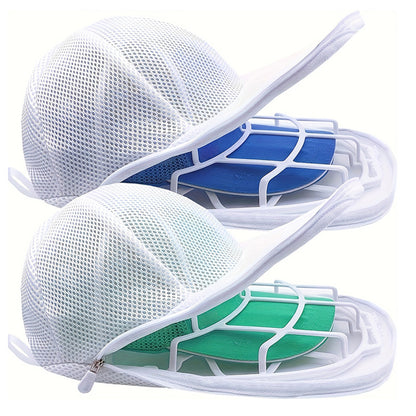 PP Hat Washer Cage with Adjustable Shaper(Free Gift-White Zipper Mesh Bag)