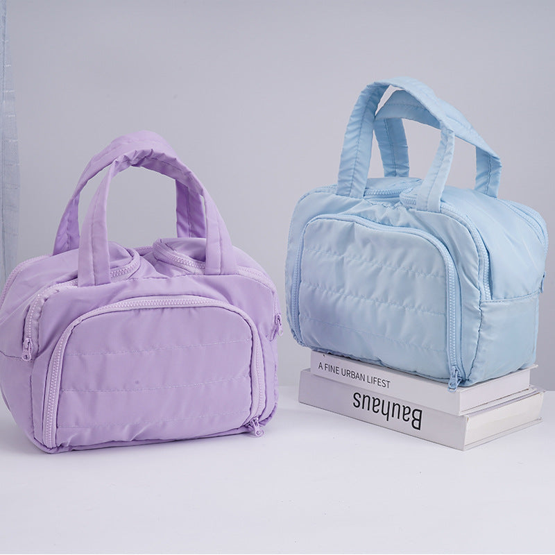 Large Capacity Double-Open Cosmetic Bag