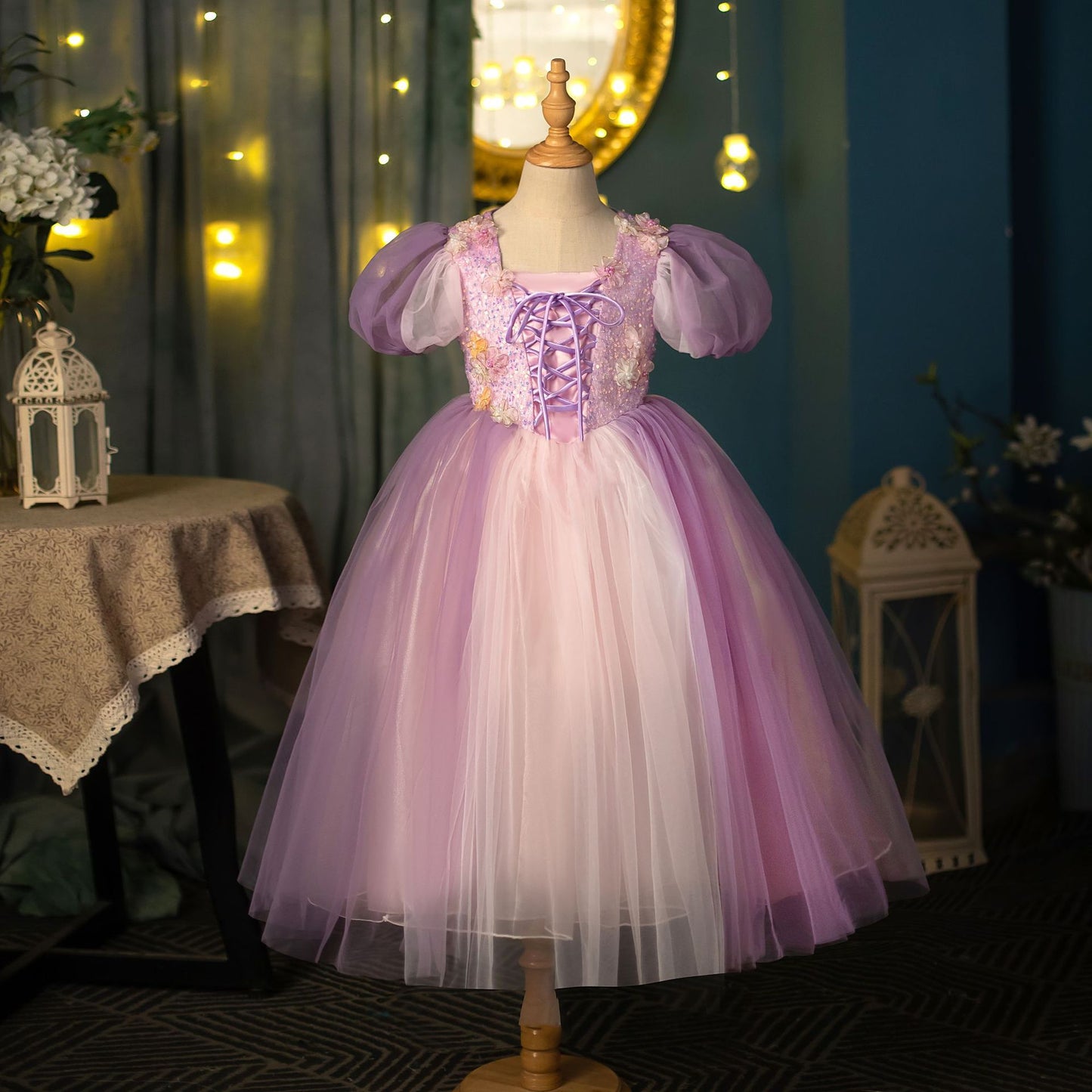 Magical Light-Up Princess Twirl Dress