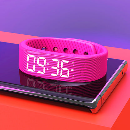 😴Smart Vibration Alarm Wristband for Heavy Sleepers & Activity Tracking😴