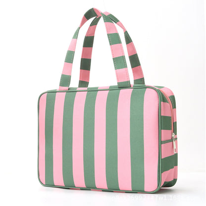 Large Hanging Toiletry Bag — 4-Compartment Travel Organizer