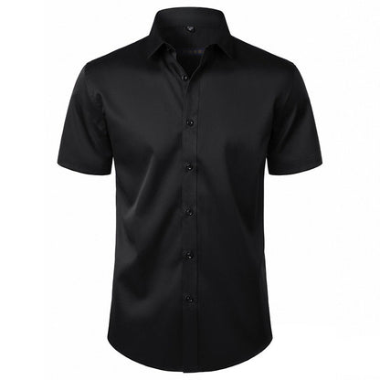 Men's 4-Way Ultra-Stretch Short Sleeve Dress Shirt