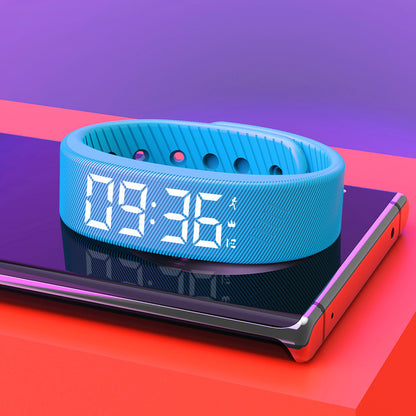 😴Smart Vibration Alarm Wristband for Heavy Sleepers & Activity Tracking😴