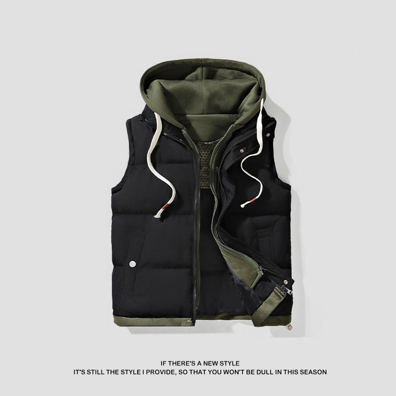 Unisex Hooded Puffer Vest Built for Warm Everyday Layering