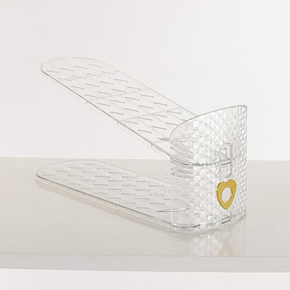 Clear Shoe Stacker Organizer