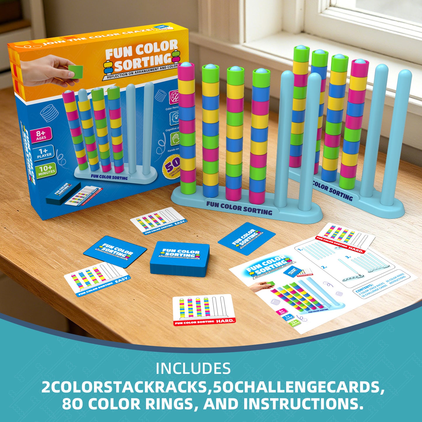 Color Stack Challenge – A Fast-Paced Color Matching Puzzle Game for Fun Parties and Family Game Night.
