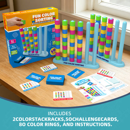 Color Stack Challenge – A Fast-Paced Color Matching Puzzle Game for Fun Parties and Family Game Night.