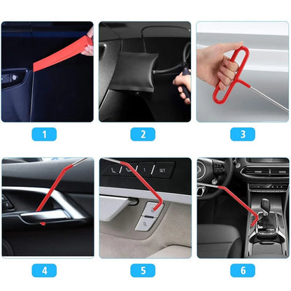 Damage-Free Auto Dent Repair & Precision Trim Pry Tool Kit