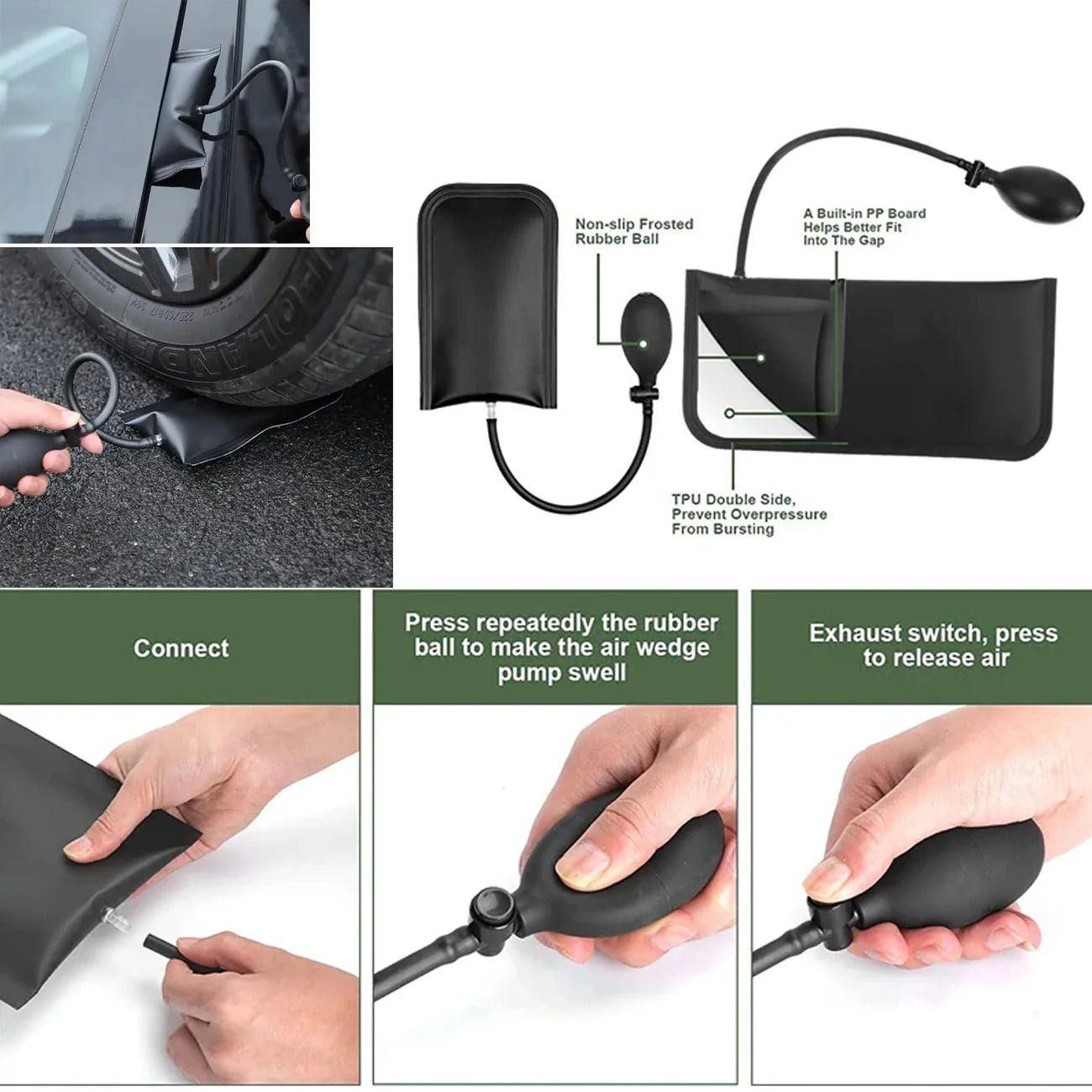 Damage-Free Auto Dent Repair & Precision Trim Pry Tool Kit