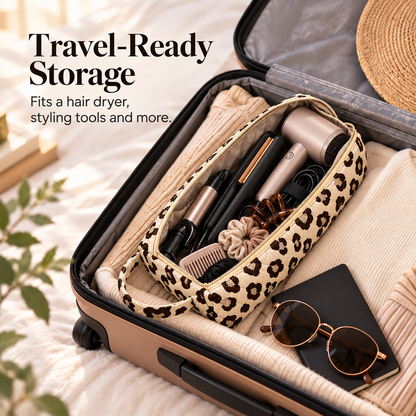 Multifunctional Portable Large-Capacity Zippered Toiletries Storage Bag