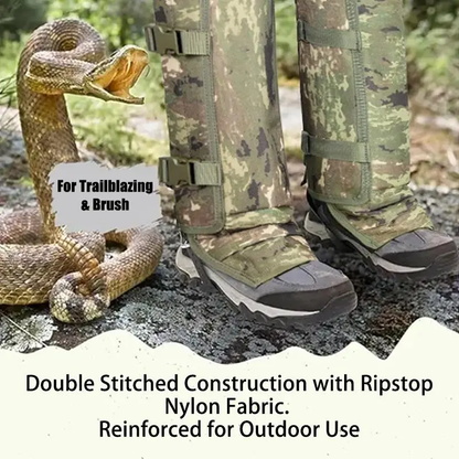 🛡️Unisex Adjustable Outdoor Snake-Resistant Leg Gaiters🛡️