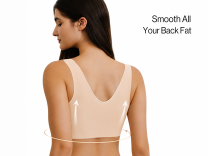 Seamless Wireless Sculpting Bra – Invisible Comfort & Natural Lift